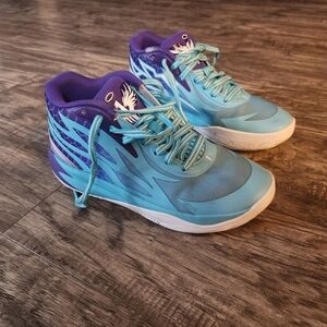 Melo 1 puma 4.5 blue and purple Basketball shoes